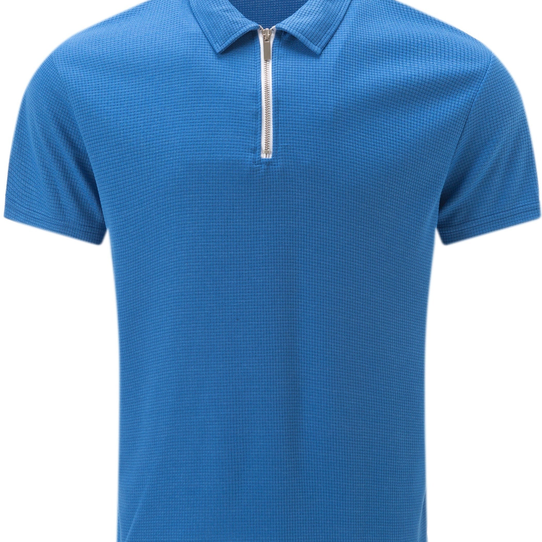 Polo Con Collo A Zip E Maniche Corte