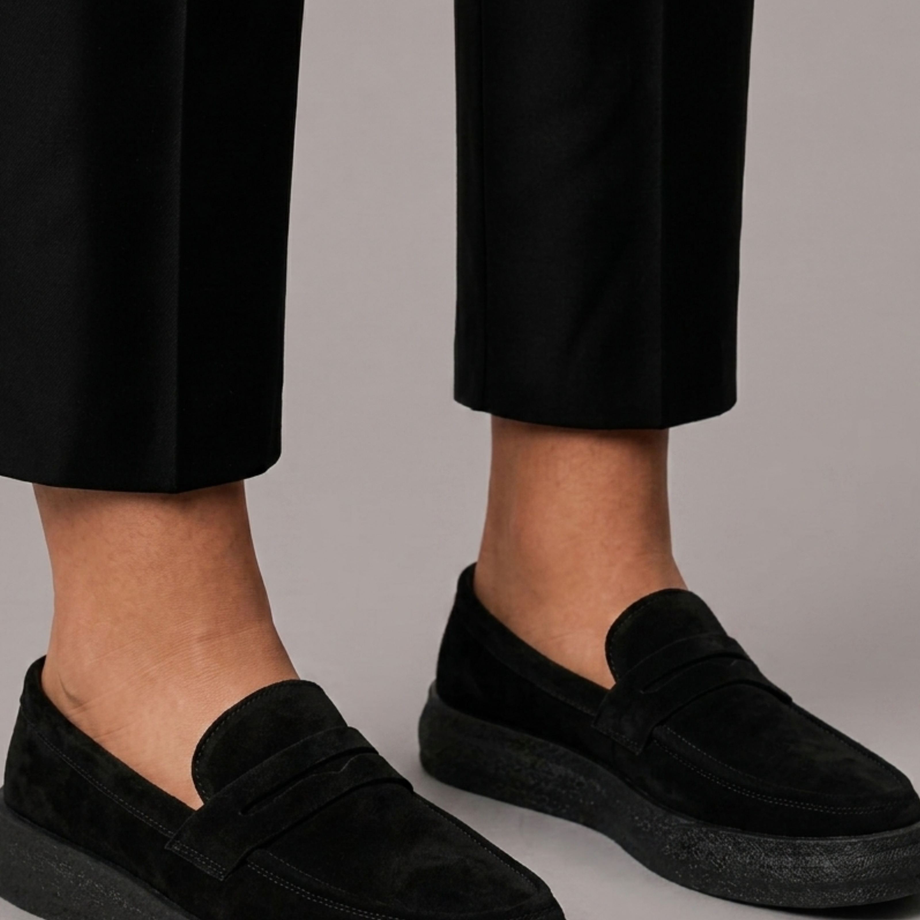 Scarpe Slip-On Dal Profilo Essenziale