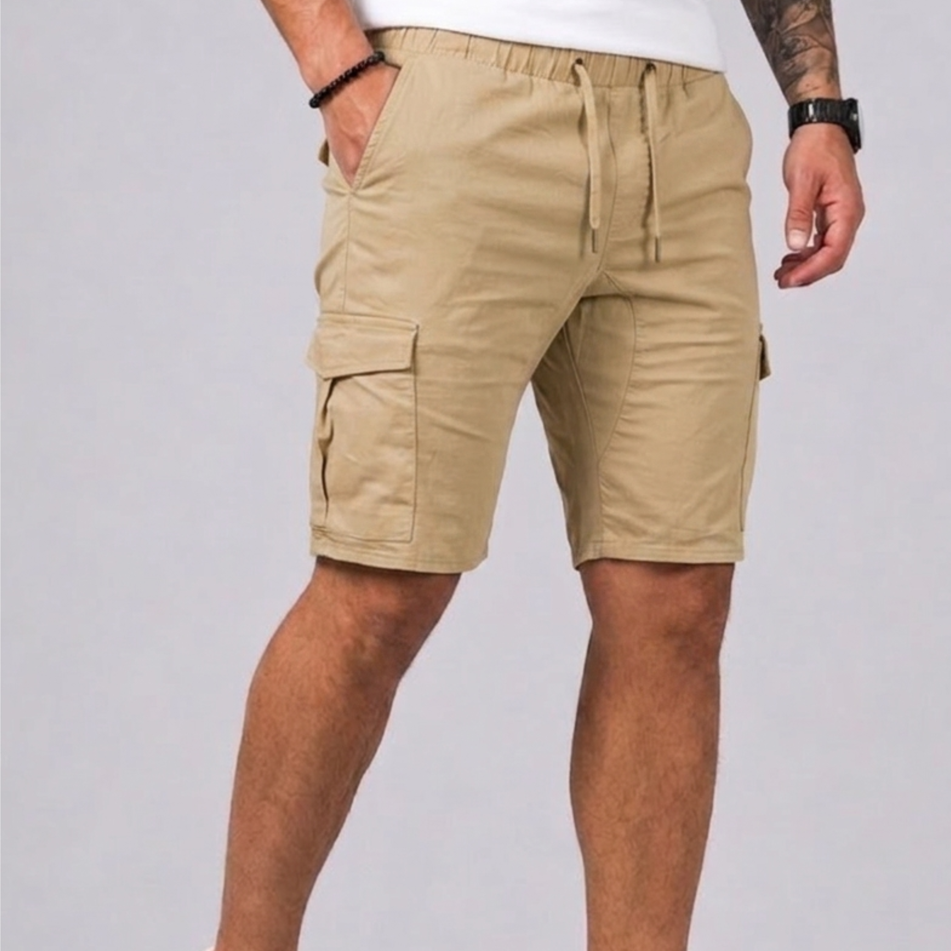 Bermuda Cargo Con Tasche Applicate