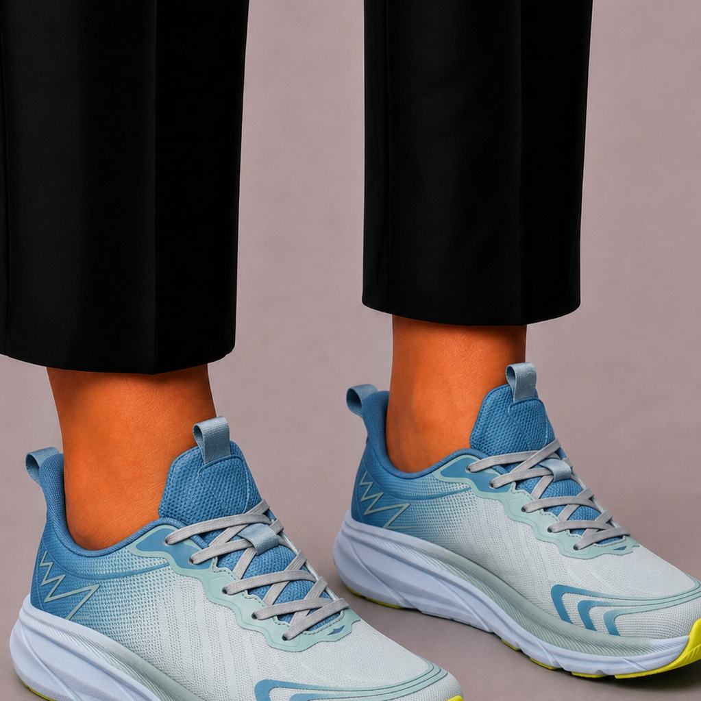 Maison Velutti | Sneakers Sportive Con Tomaia In Mesh
