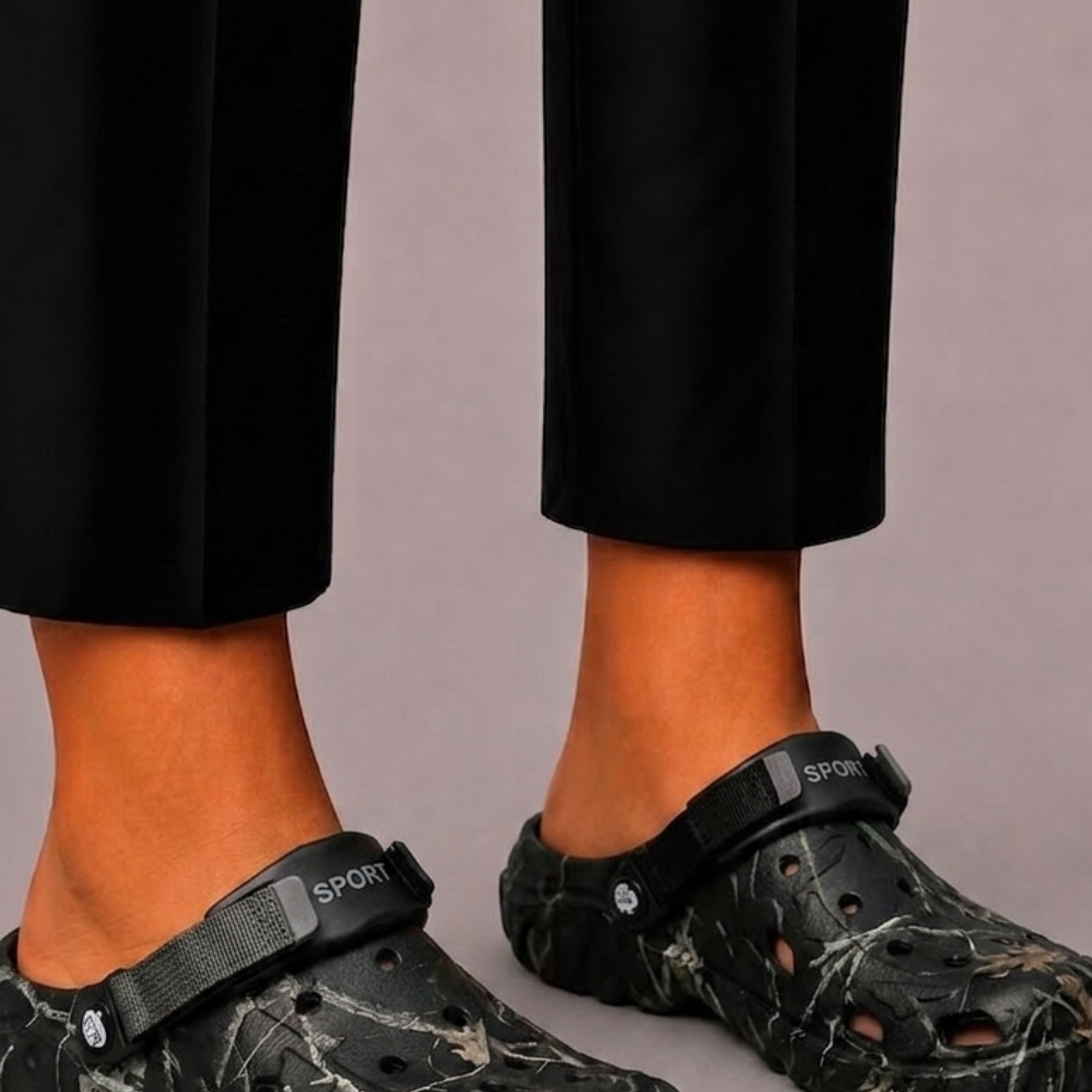 Zoccoli Slip-On Con Suola Antiscivolo