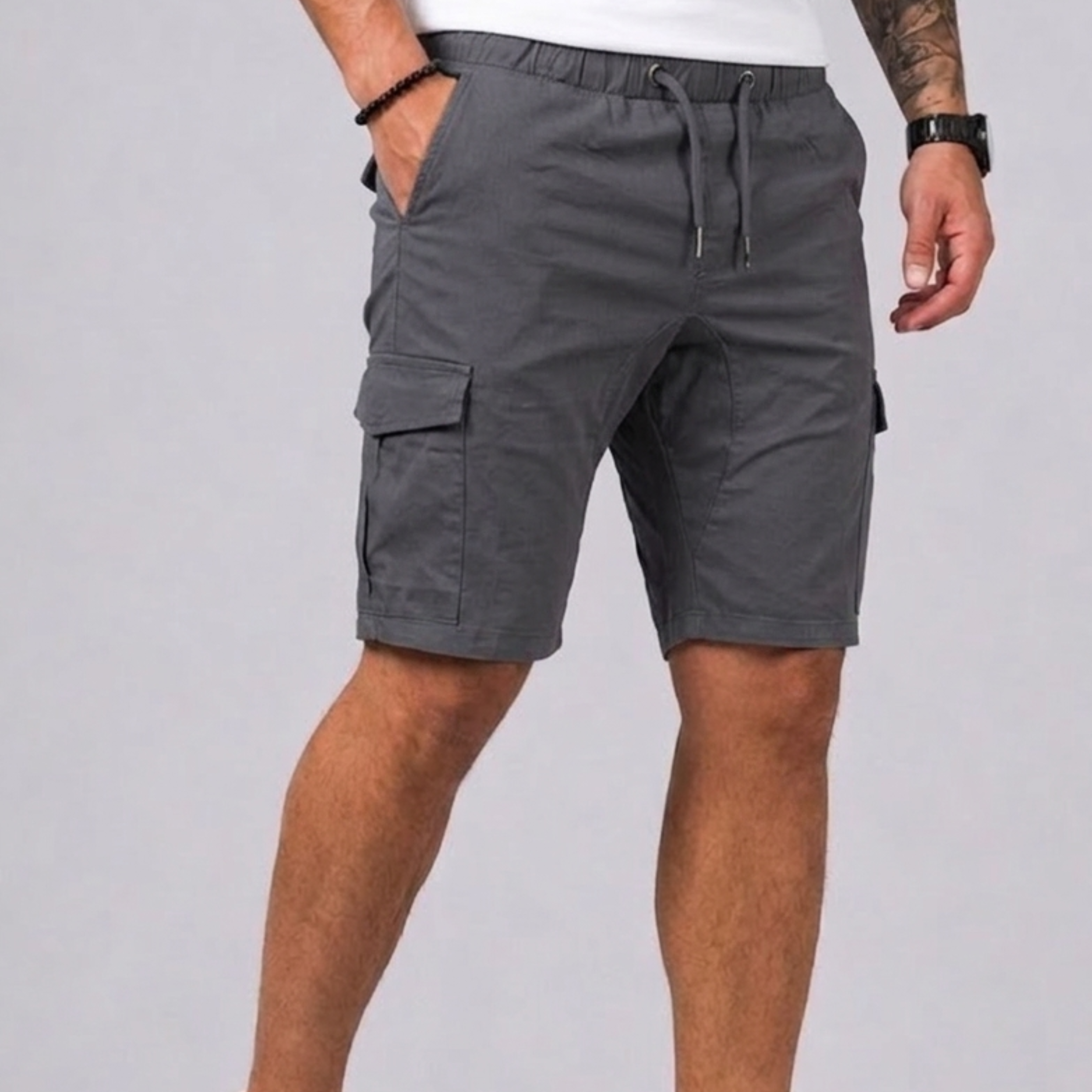 Bermuda Cargo Con Tasche Applicate