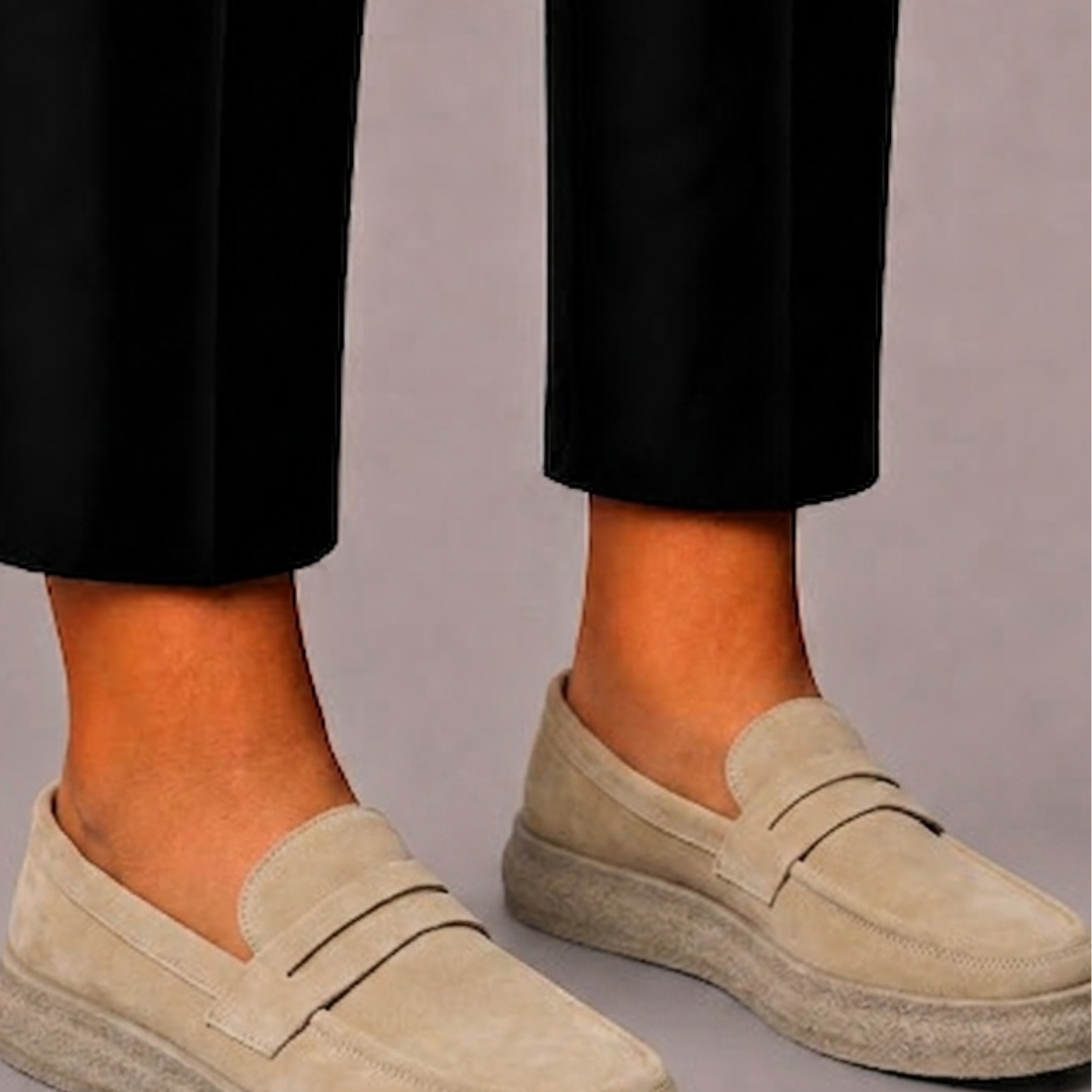 Scarpe Slip-On Dal Profilo Essenziale