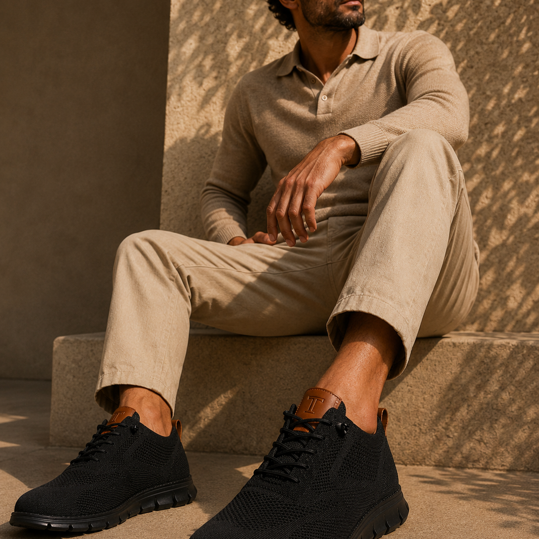 Sneakers Sportive Con Tomaia In Mesh Lavorato