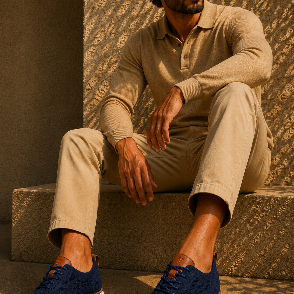 Sneakers Sportive Con Tomaia In Mesh Lavorato
