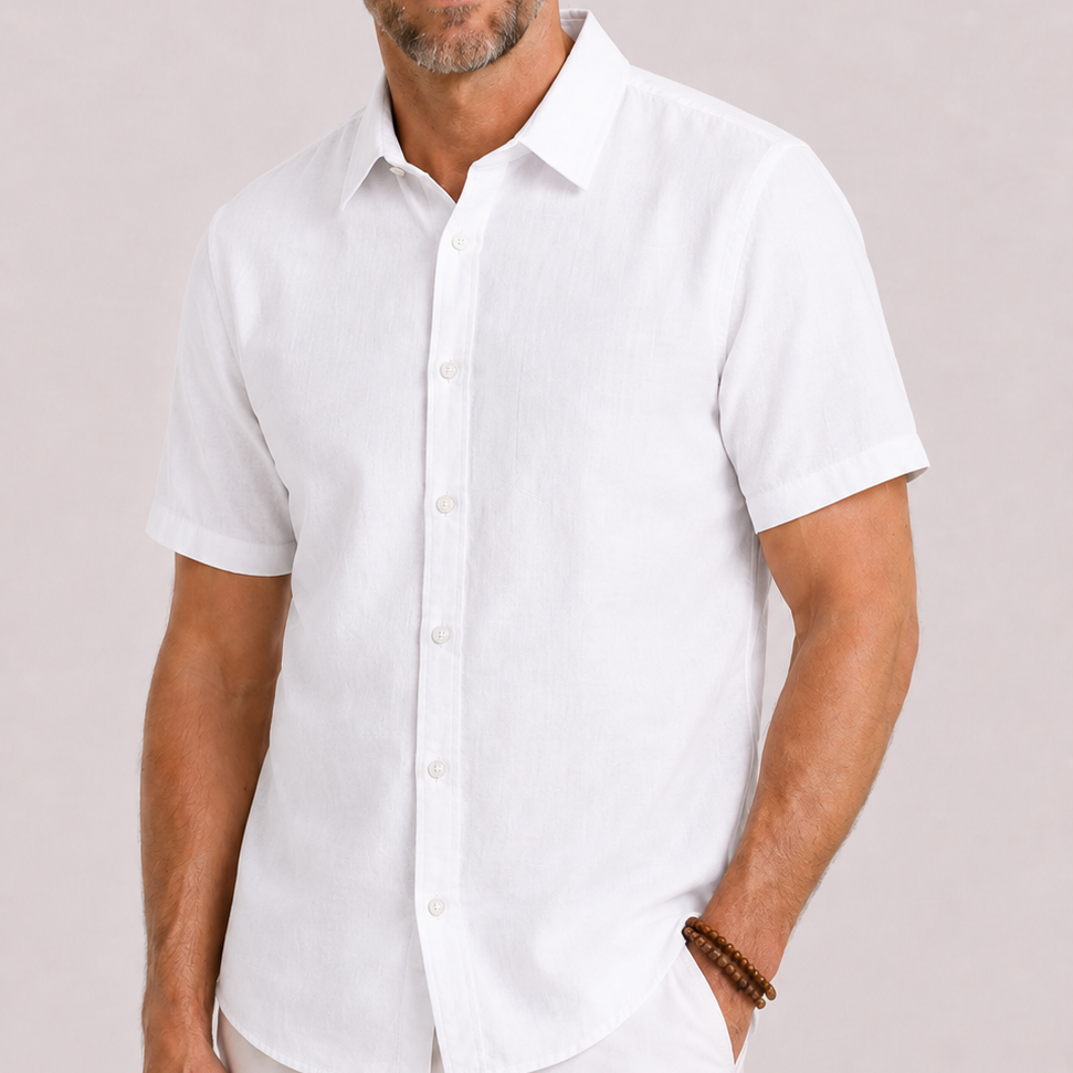Maison Velutti | Camicia in Lino da Uomo