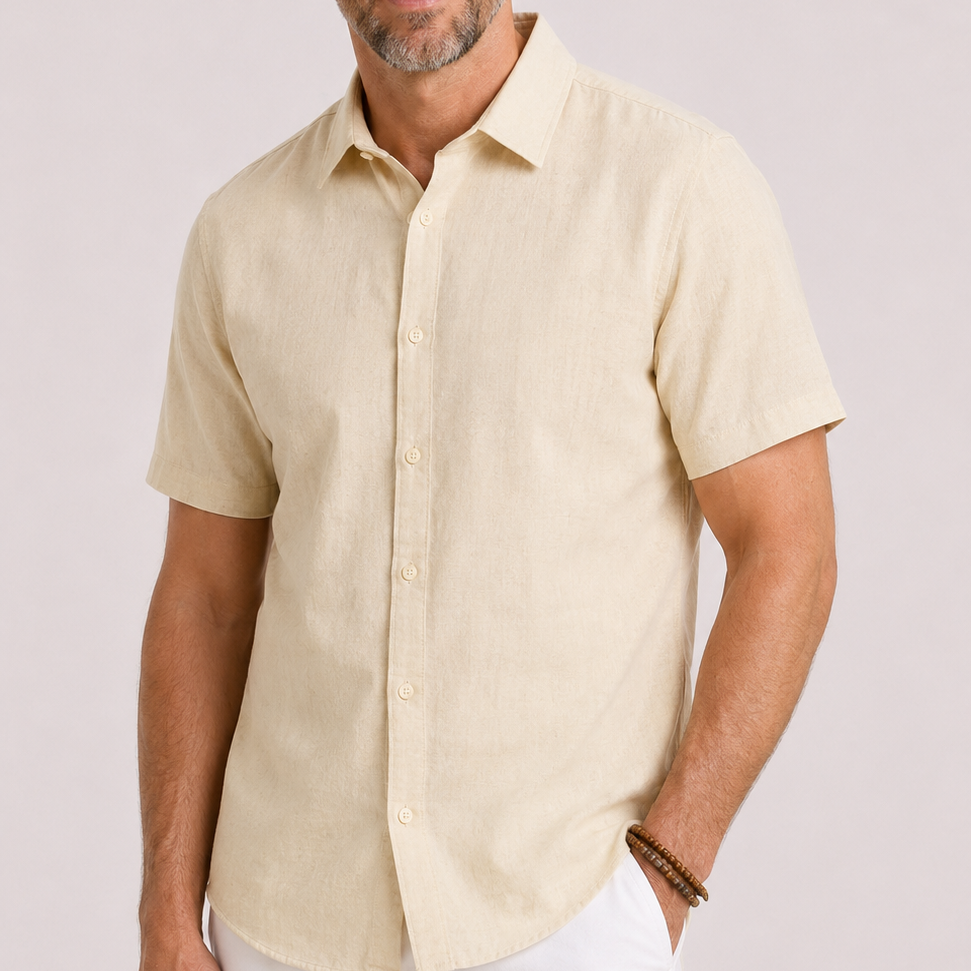 Maison Velutti | Camicia in Lino da Uomo