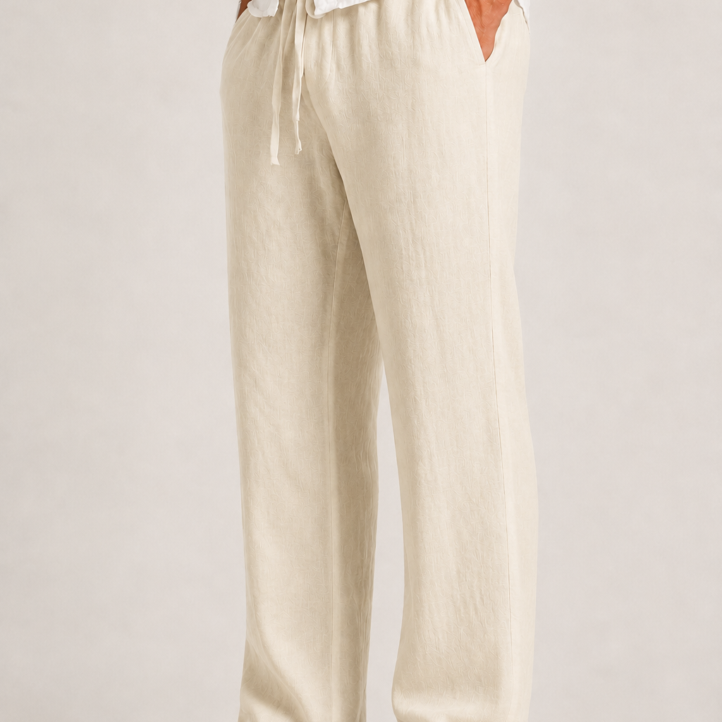 Maison Velutti | Pantaloni in Lino da Uomo