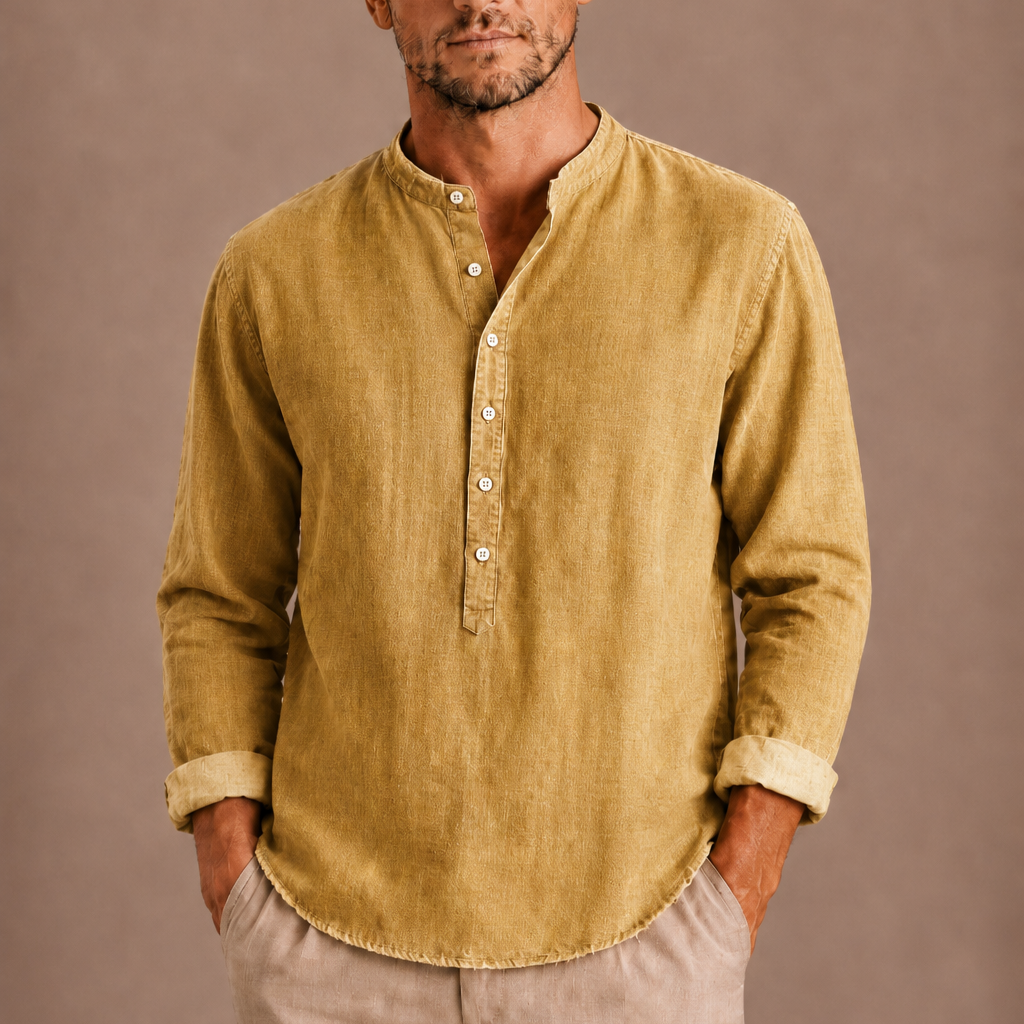Maison Velutti | Maglia Henley da Uomo