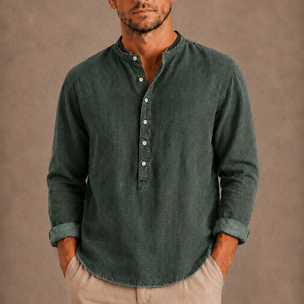 Maison Velutti | Maglia Henley da Uomo