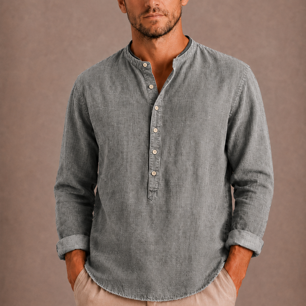 Maison Velutti | Maglia Henley da Uomo
