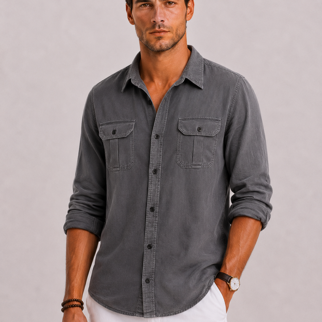 Maison Velutti | Camicia Casual con Tasche