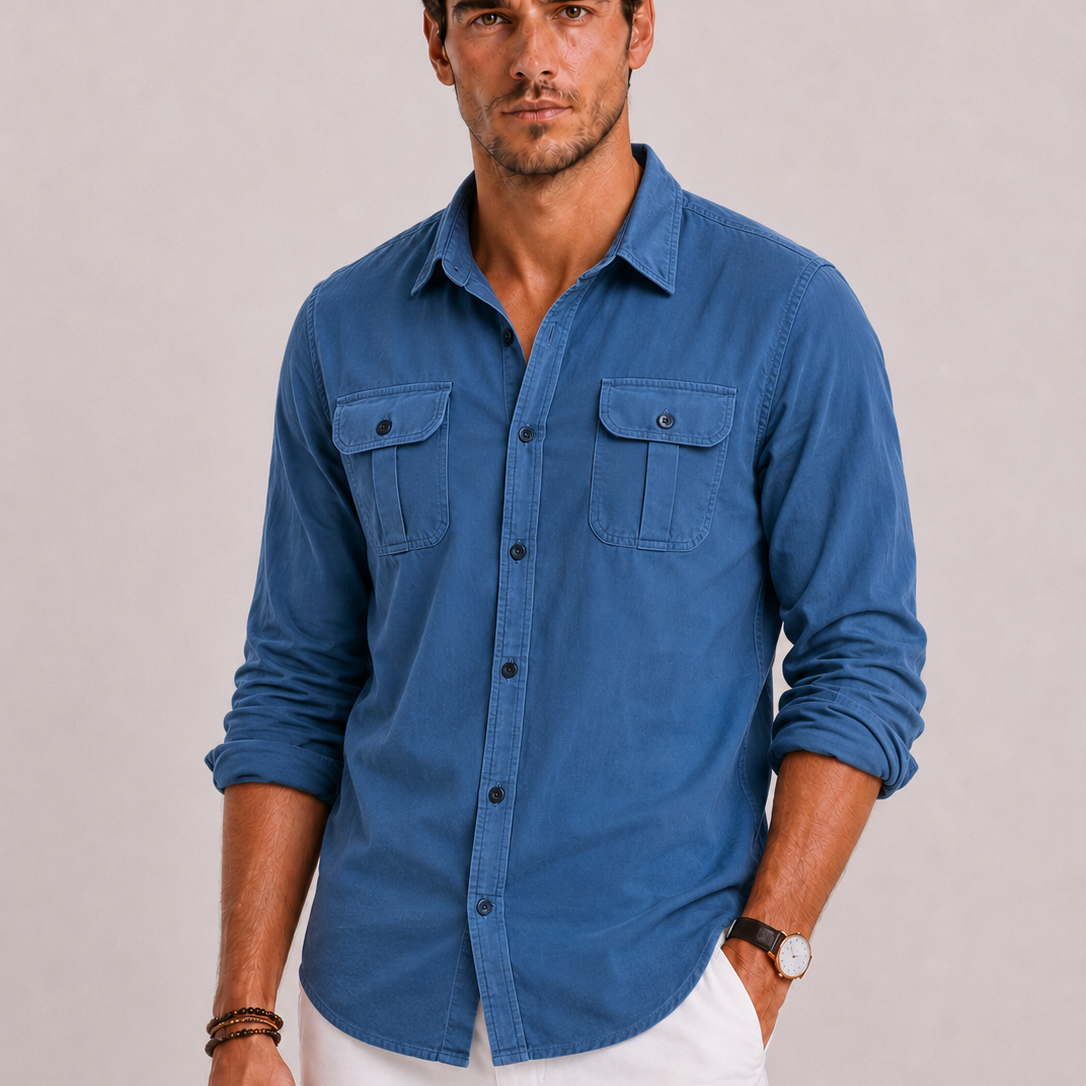 Maison Velutti | Camicia Casual con Tasche