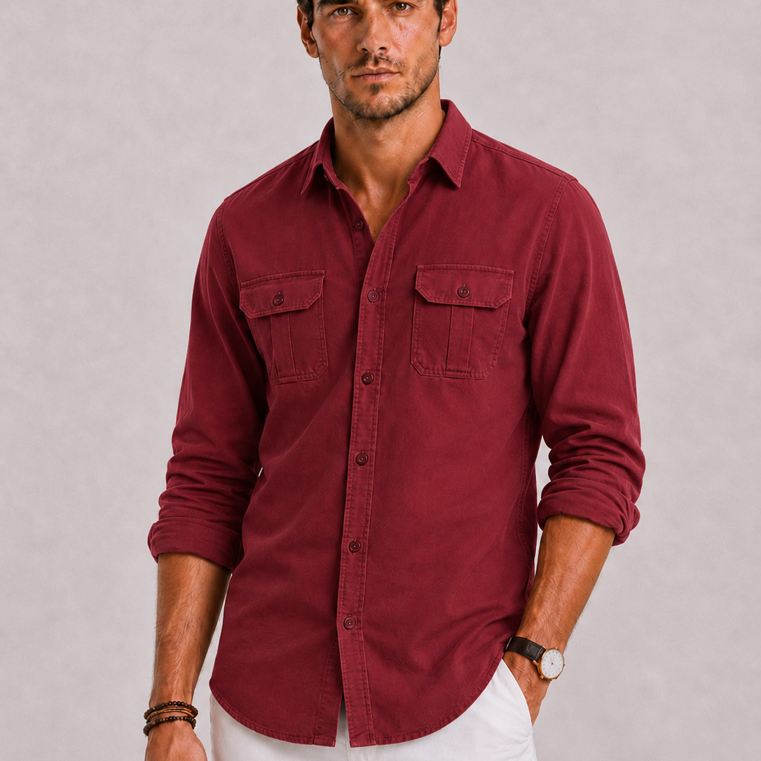 Maison Velutti | Camicia Casual con Tasche