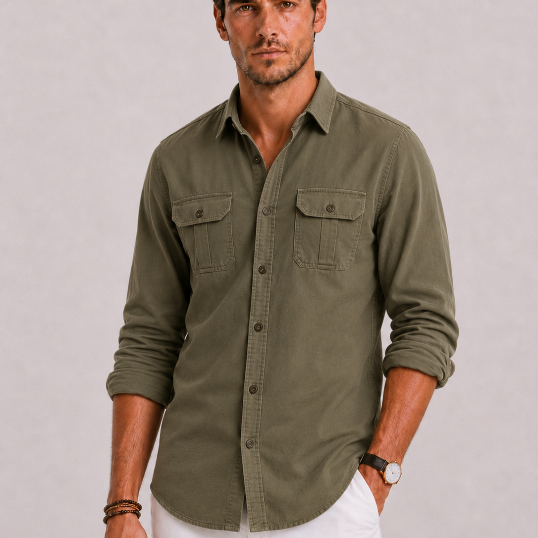 Maison Velutti | Camicia Casual con Tasche