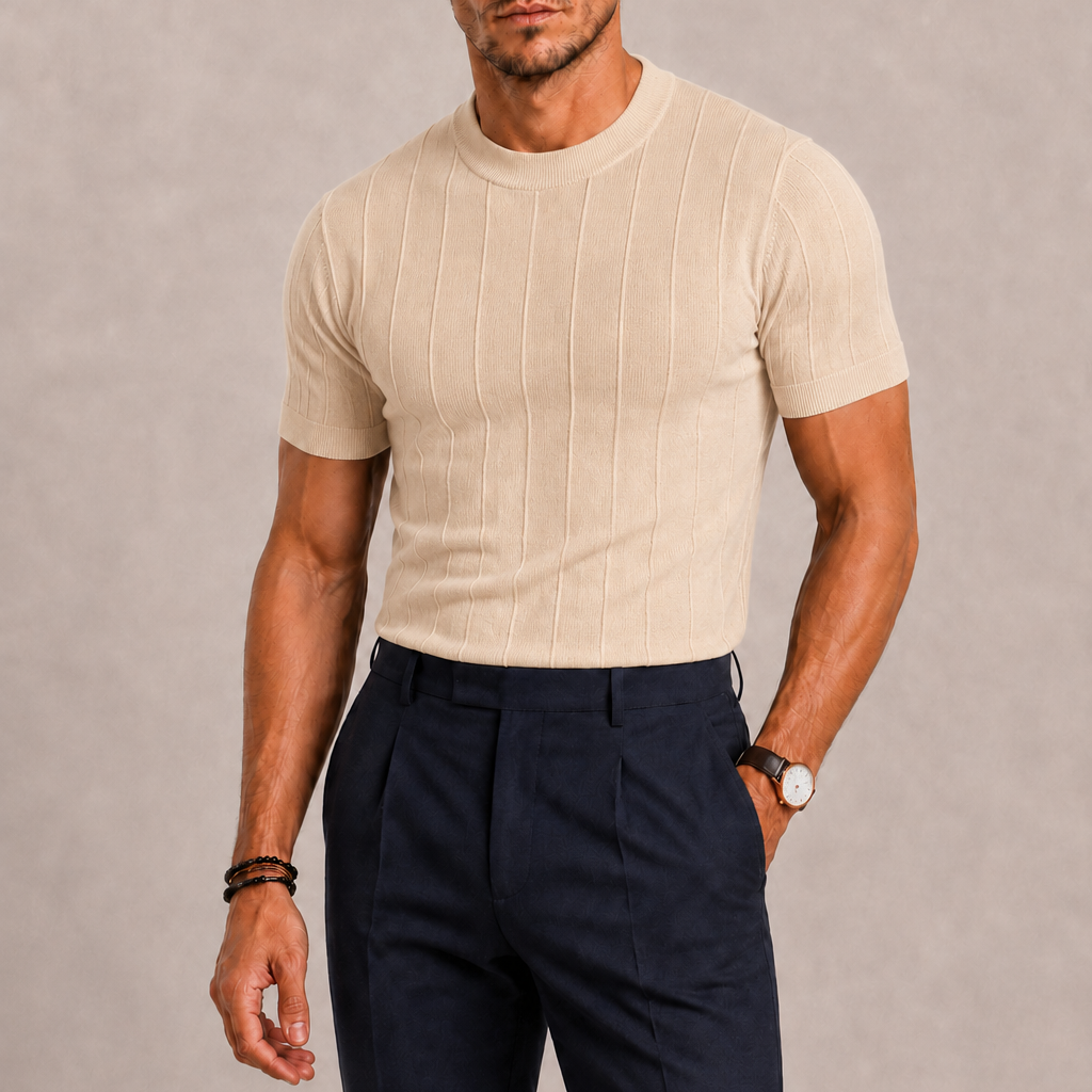 Maison Velutti | Polo in Maglia a Coste