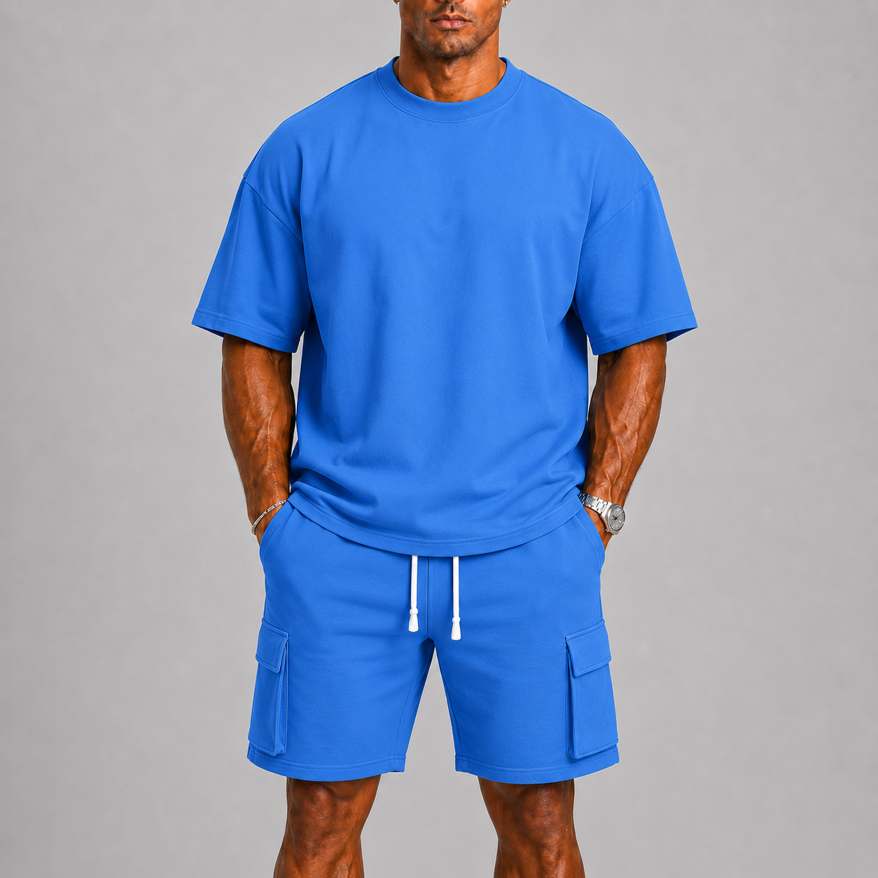 Maison Velutti | Completo Estivo con Cargo Shorts