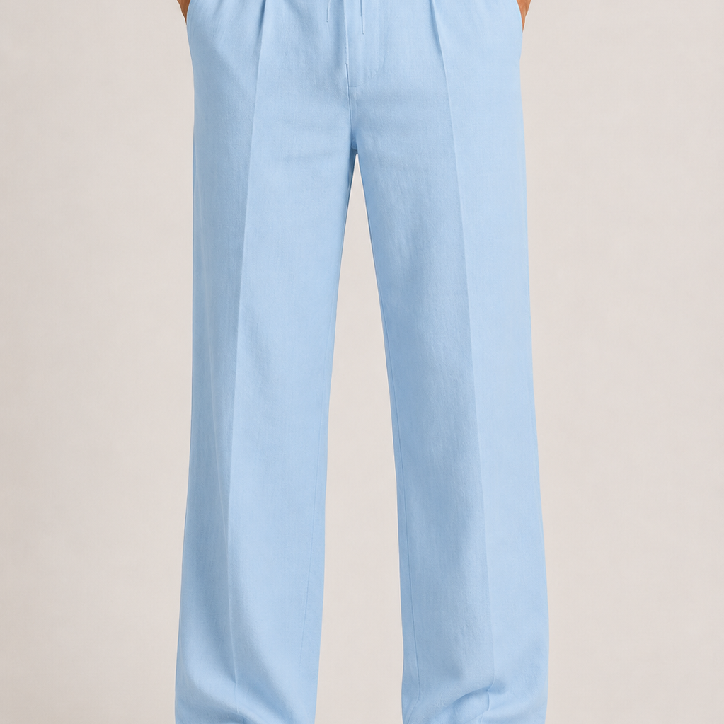 Maison Velutti | Pantaloni in Lino Relax Fit