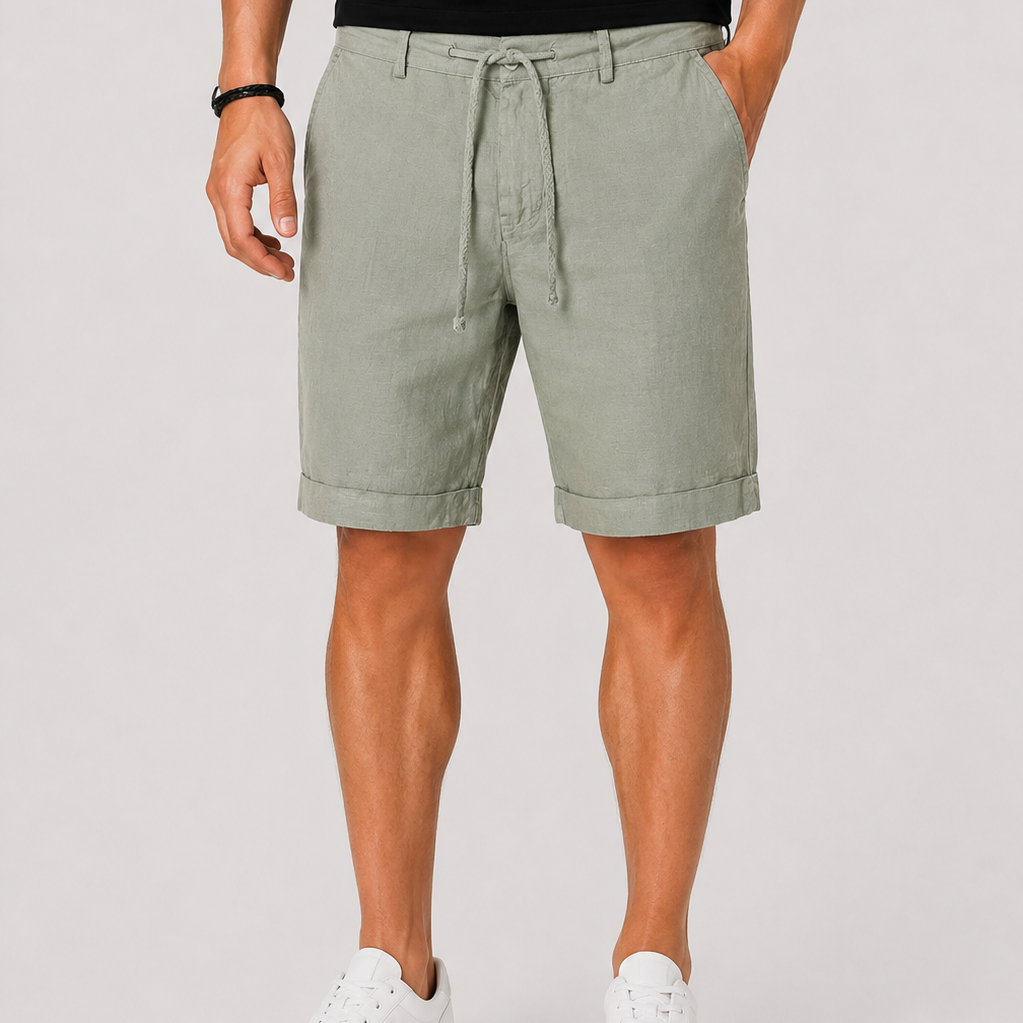 Maison Velutti | Shorts in Lino da Uomo