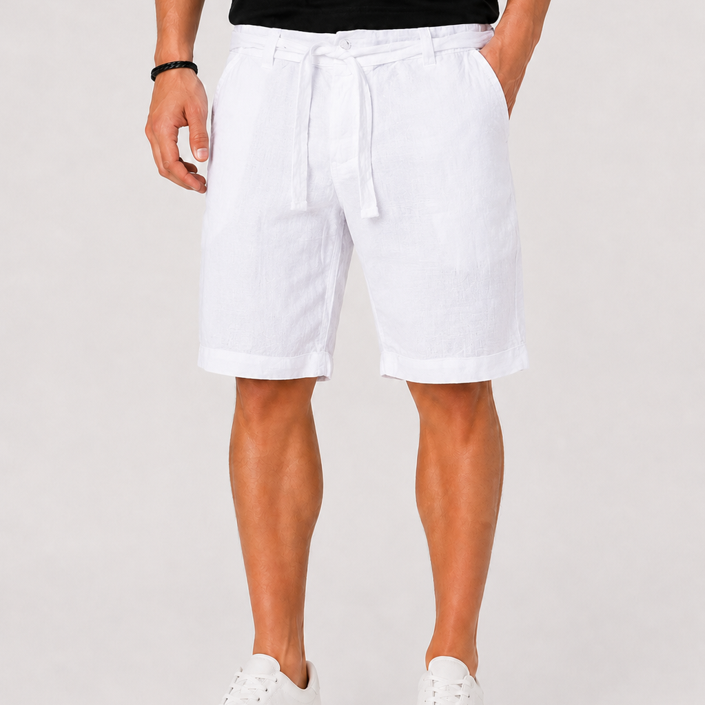 Maison Velutti | Shorts in Lino da Uomo