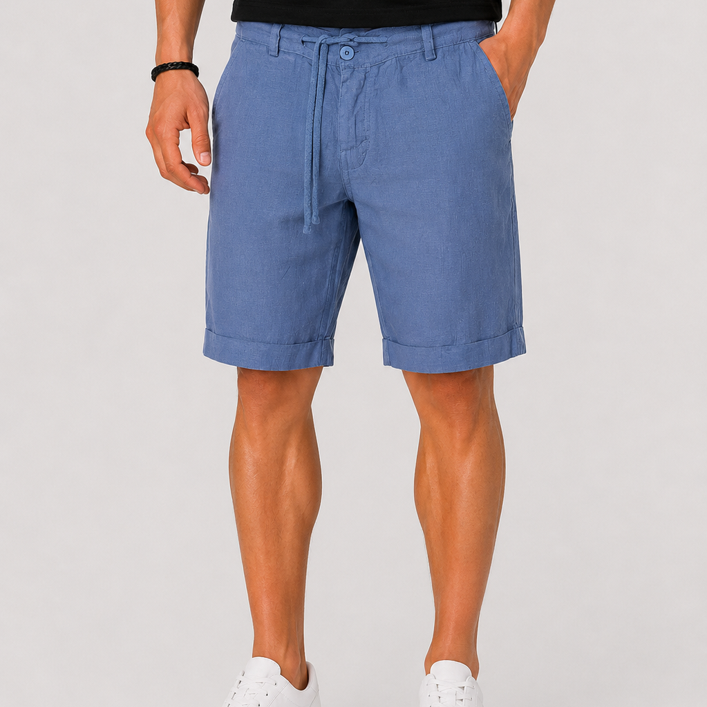 Maison Velutti | Shorts in Lino da Uomo
