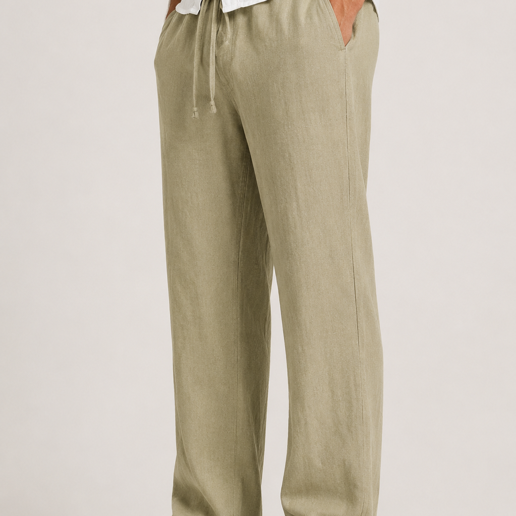Maison Velutti | Pantaloni in Lino da Uomo