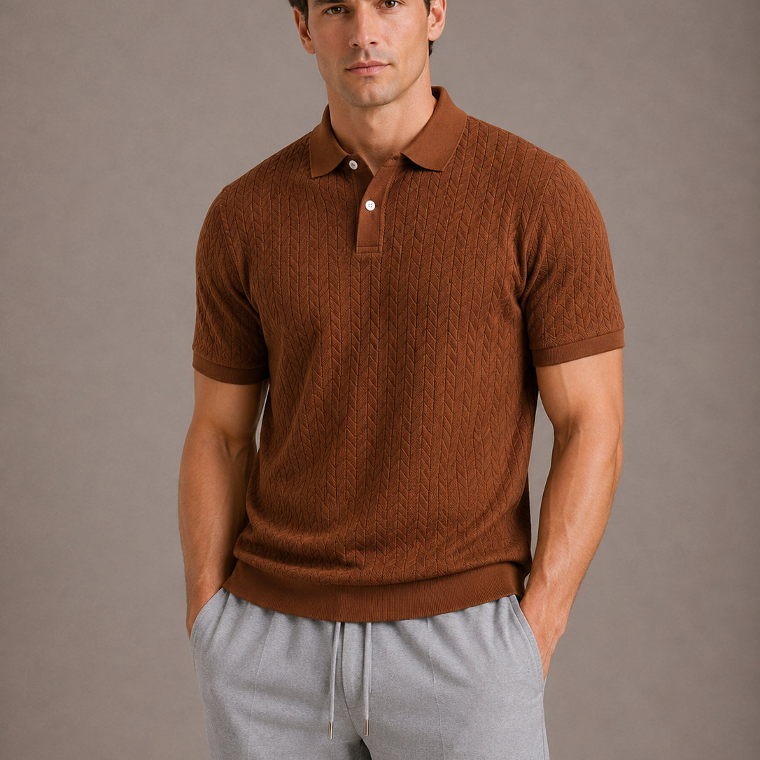 Maison Velutti | Polo Strutturata da Uomo