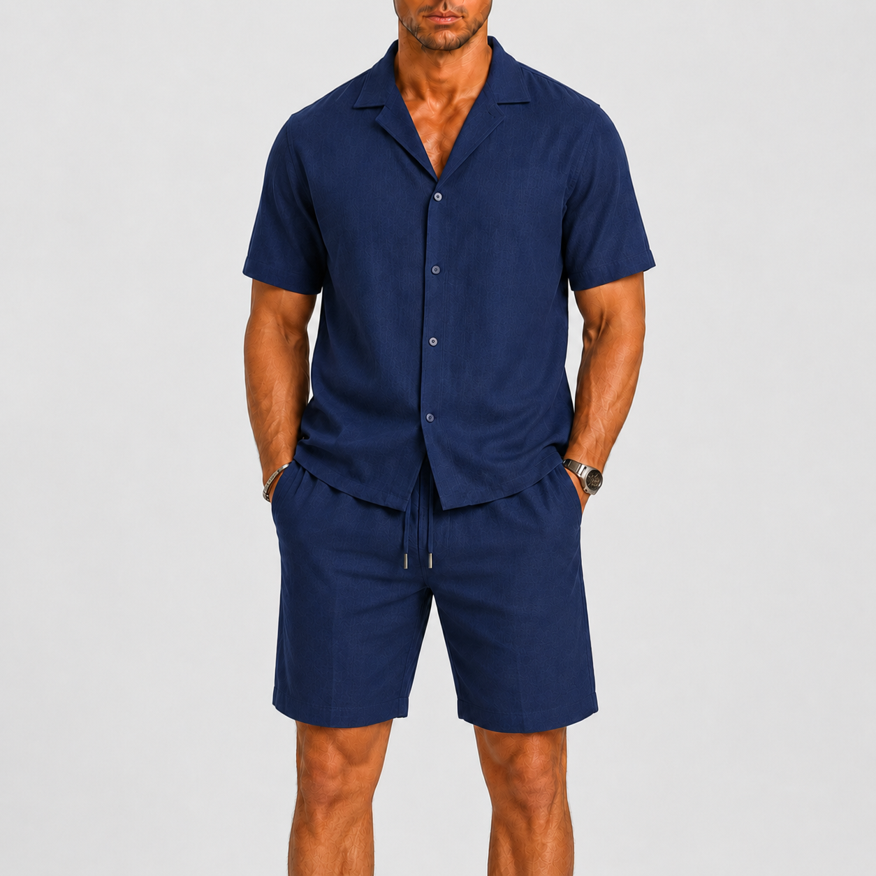 Maison Velutti | Completo in Lino da Uomo
