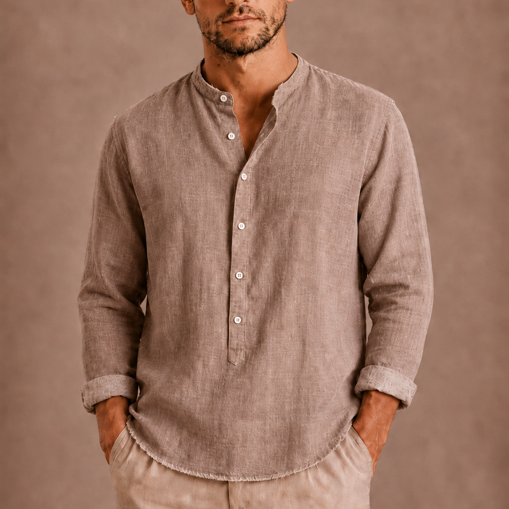 Maison Velutti | Maglia Henley da Uomo