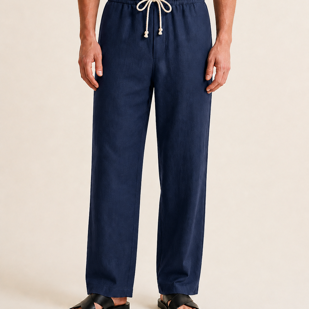 Maison Velutti | Pantaloni in Lino da Uomo