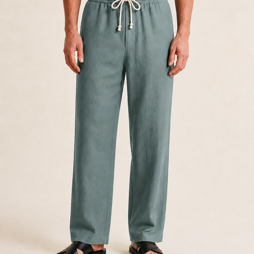 Maison Velutti | Pantaloni in Lino da Uomo