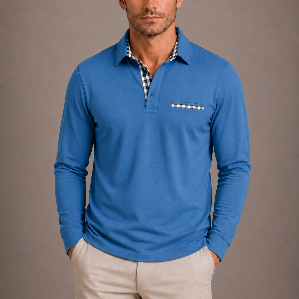 Maison Velutti | Polo Maniche Lunghe da Uomo