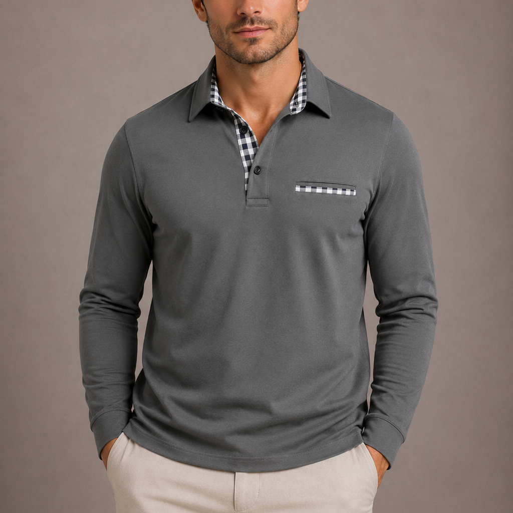 Maison Velutti | Polo Maniche Lunghe da Uomo