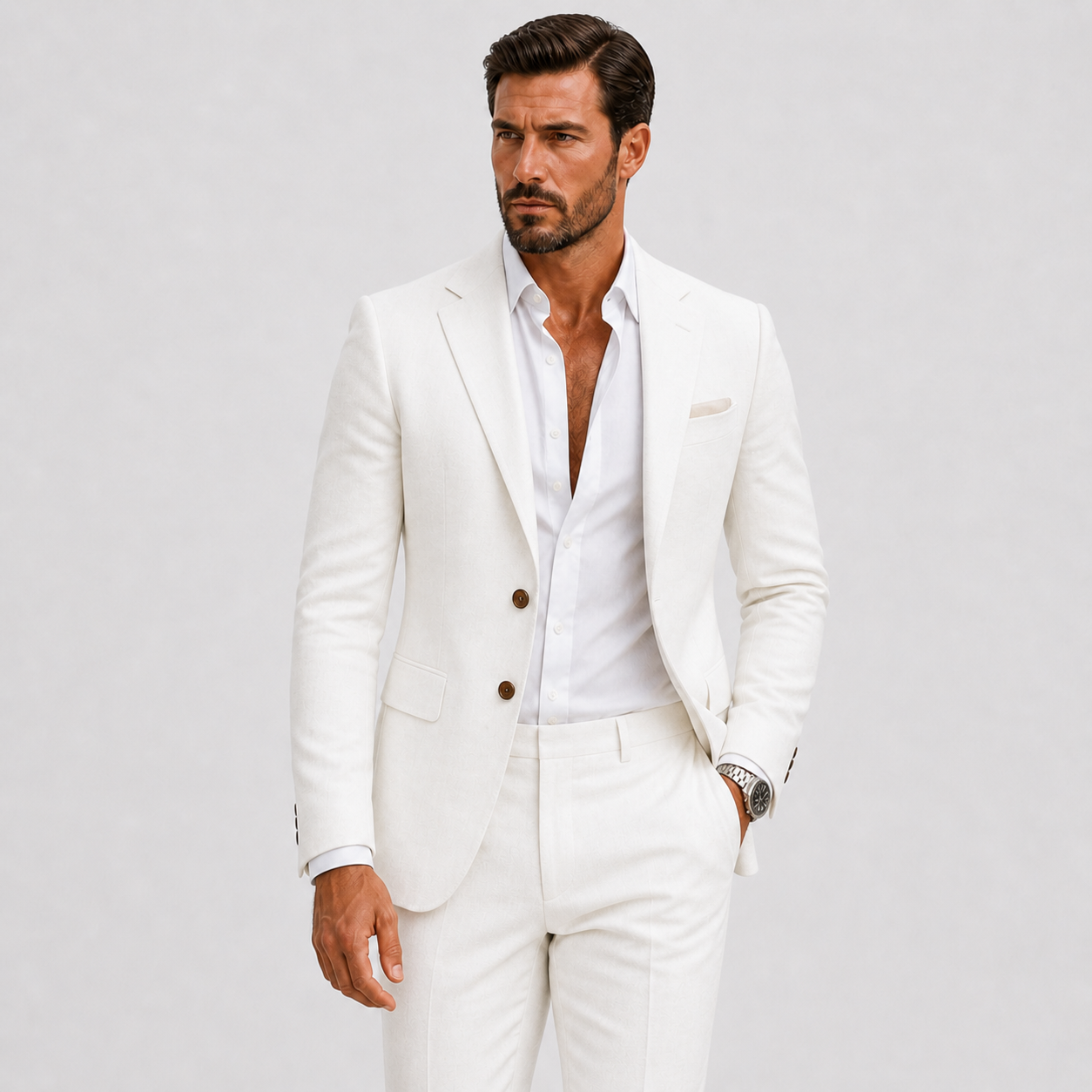 Maison Velutti | Abito in Lino da Uomo