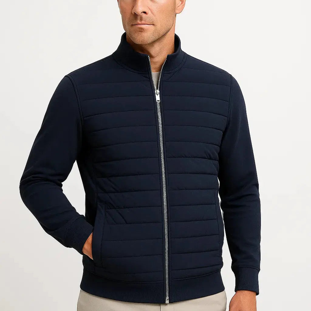 MAISON VELUTTI | HYBRID QUILTED JACKET FOR MEN