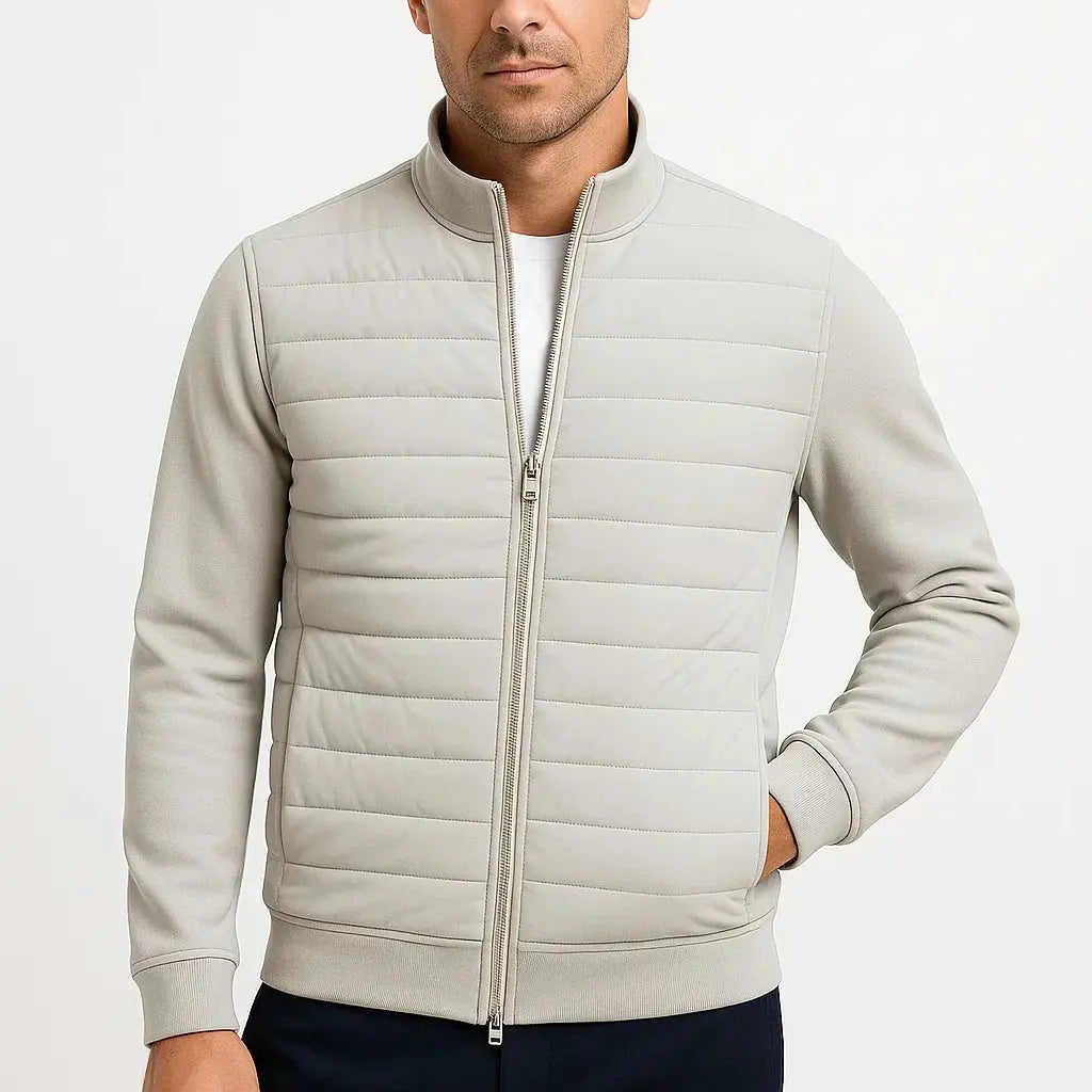 MAISON VELUTTI | HYBRID QUILTED JACKET FOR MEN