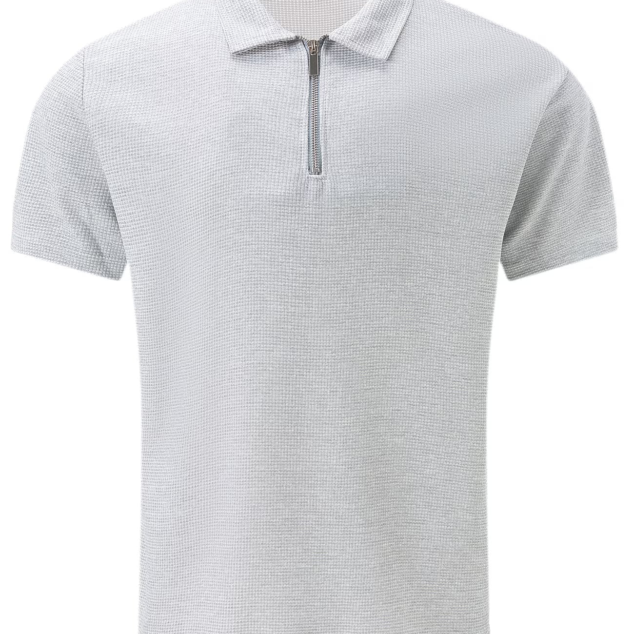 Polo Con Collo A Zip E Maniche Corte