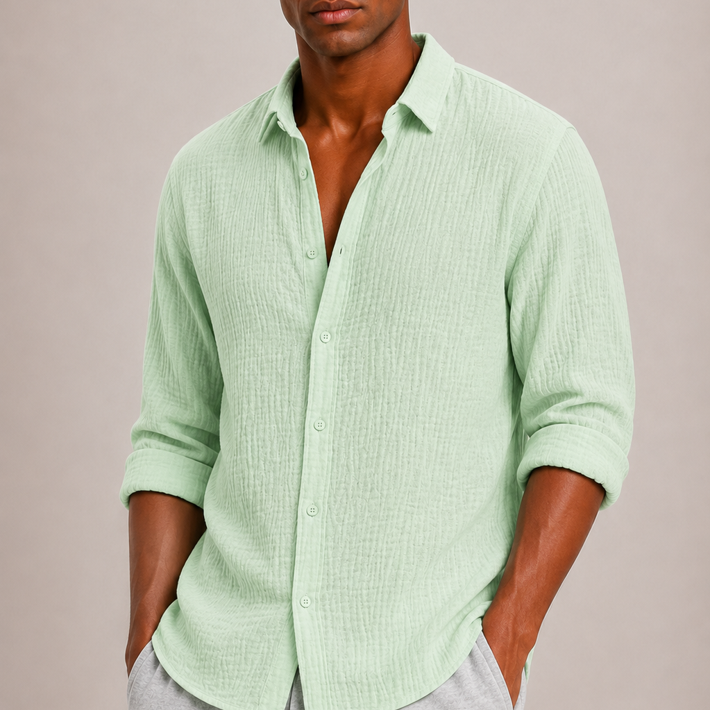 Maison Velutti | Camicia in Cotone da Uomo