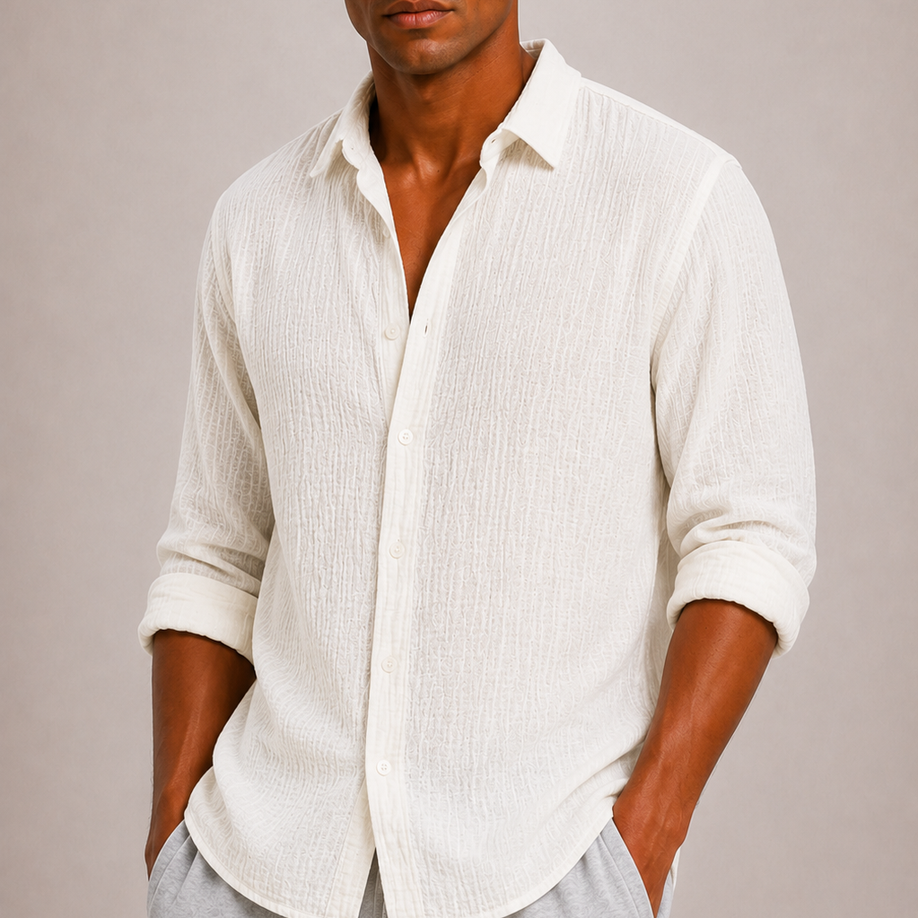 Maison Velutti | Camicia in Cotone da Uomo