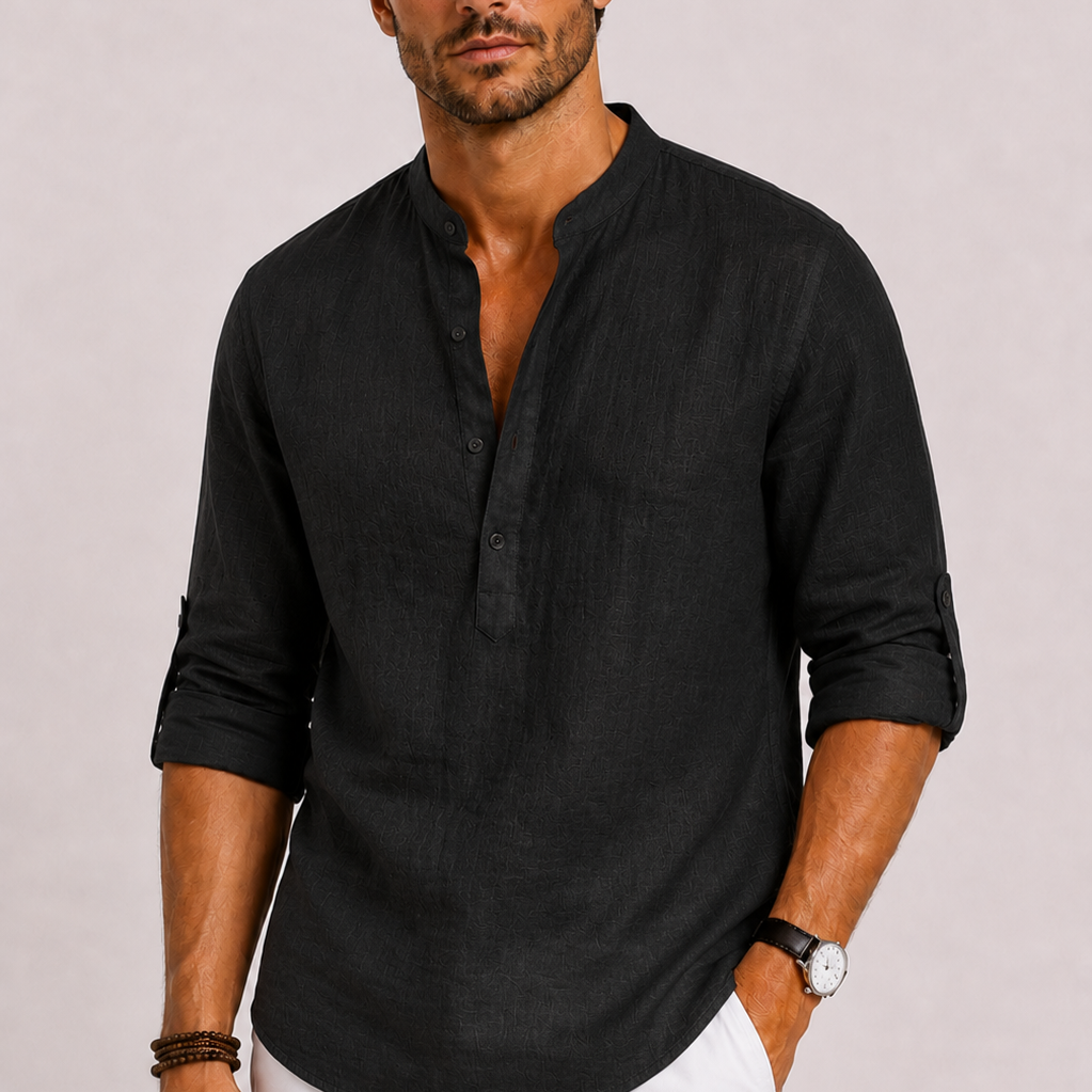 Maison Velutti | Camicia in Lino da Uomo