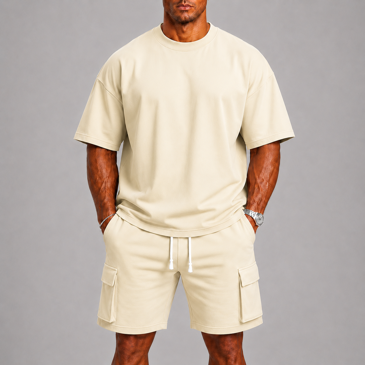 Maison Velutti | Completo Estivo con Cargo Shorts