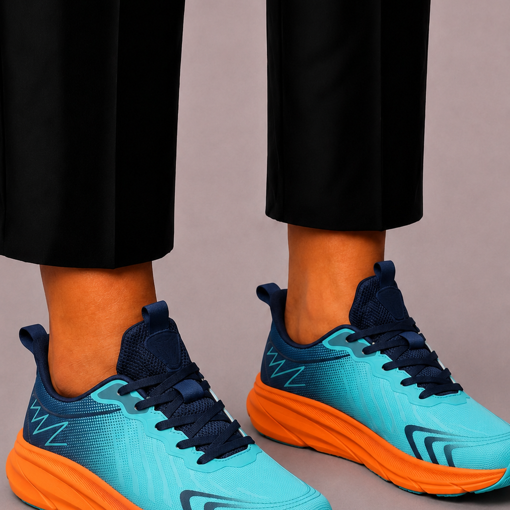 Maison Velutti | Sneakers Sportive Con Tomaia In Mesh