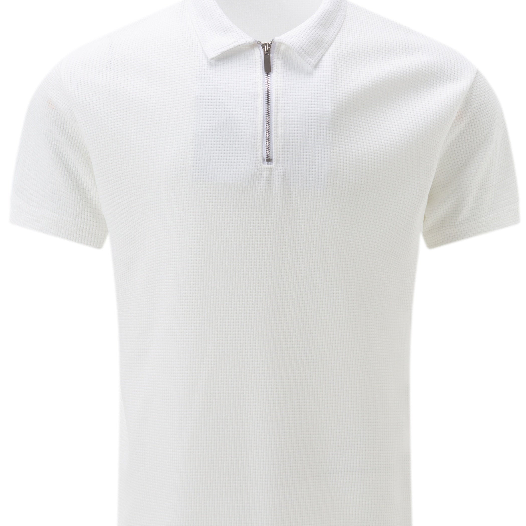 Polo Con Collo A Zip E Maniche Corte