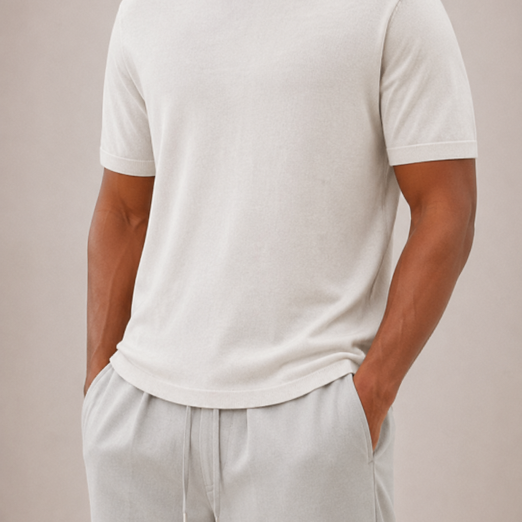 Maison Velutti | T-Shirt Collo Alto da Uomo