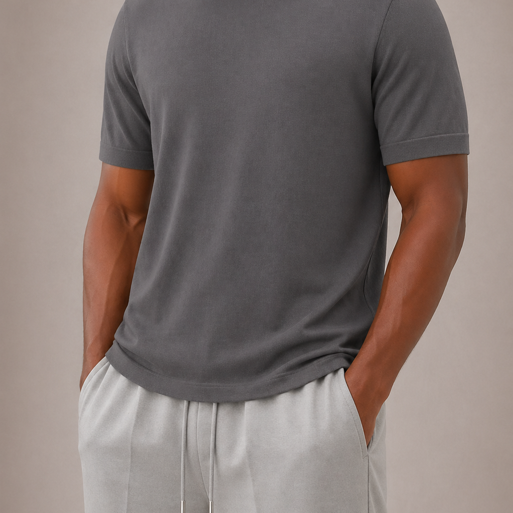 Maison Velutti | T-Shirt Collo Alto da Uomo