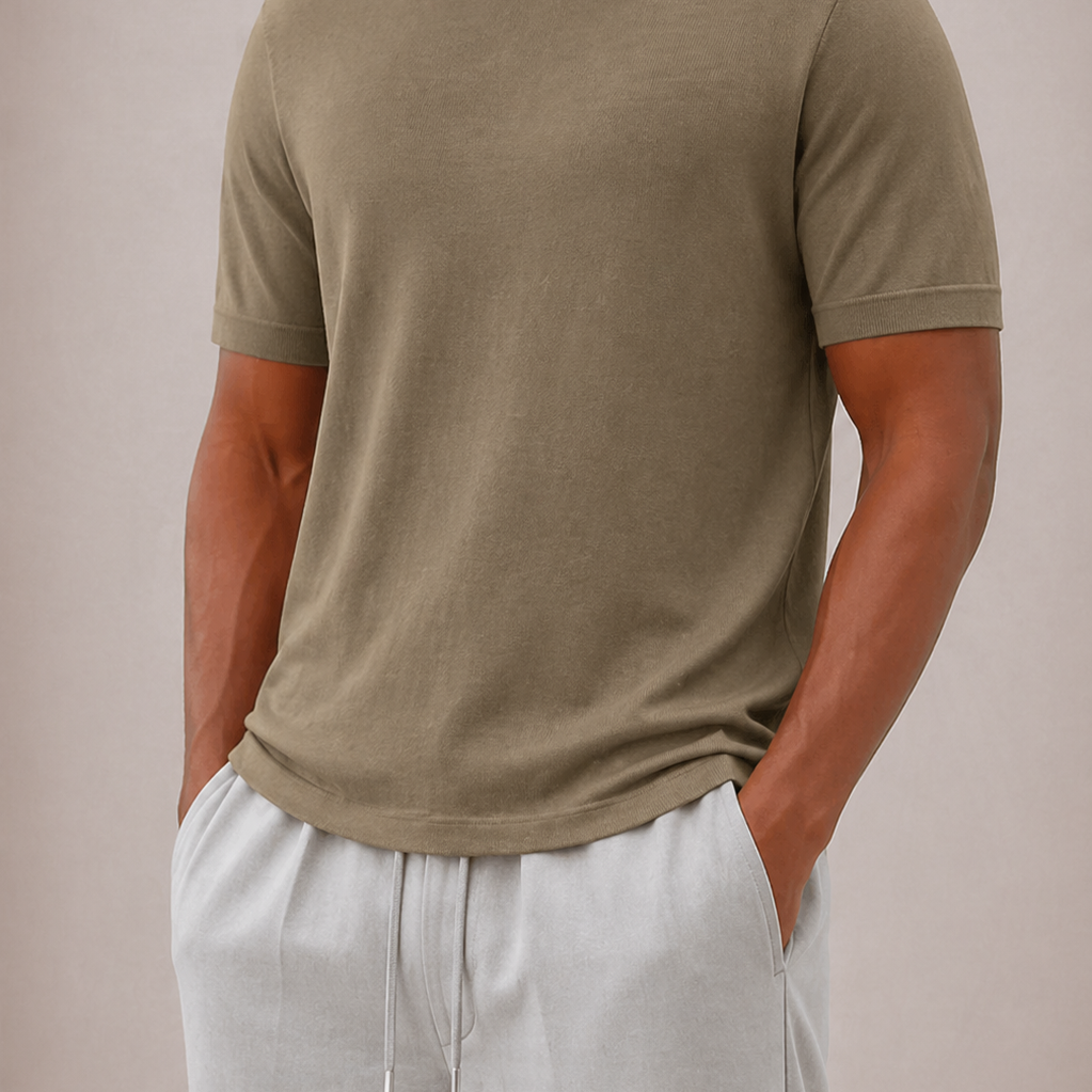 Maison Velutti | T-Shirt Collo Alto da Uomo