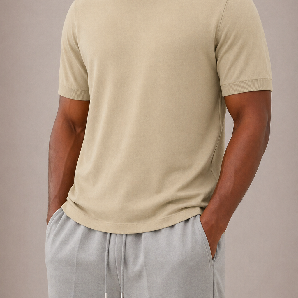 Maison Velutti | T-Shirt Collo Alto da Uomo